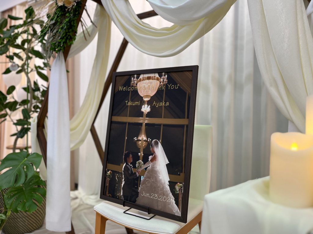 vol.6】結婚式のウェルカムスペースを素敵に飾るアイデア | COLUMN 